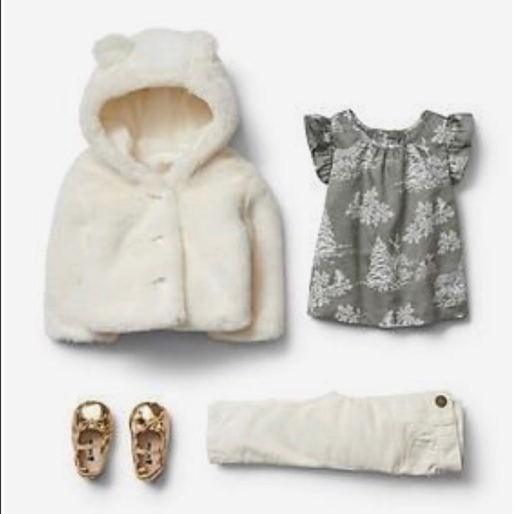 Snow bunny winter gap outfit